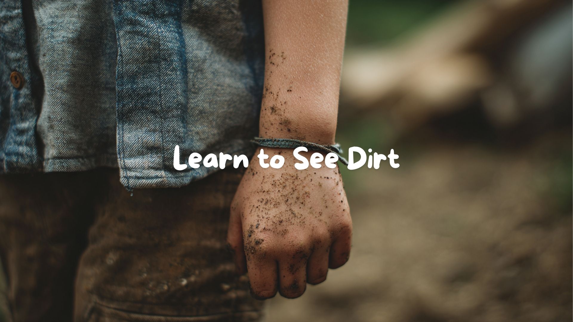 Learn to See Dirt
