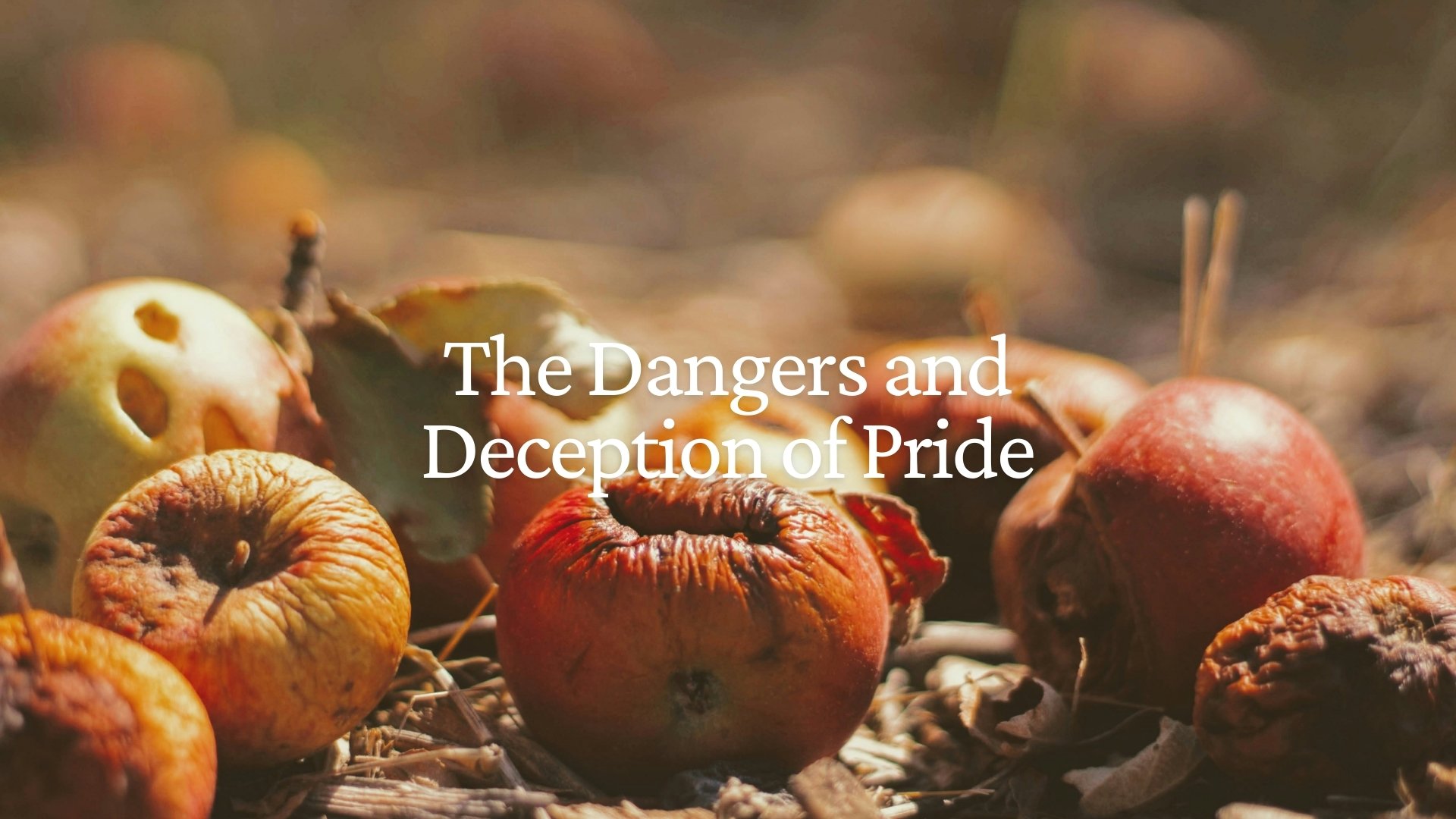 The Dangers and Deception of Pride